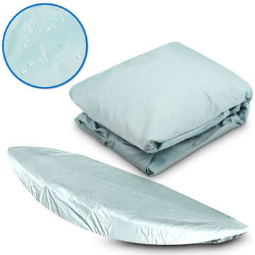 4.3 x 0.67M Anti-UV Kayak Boat Cover Sunscreen Waterproof Case For 3.8-4M Canoe