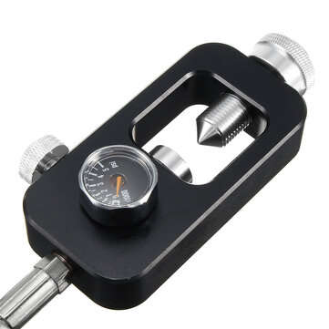 4500PSI Paintball PCP Refill Adaptor Diving Scuba Oxygen Tank Fill Station With 10" Stainless Braide