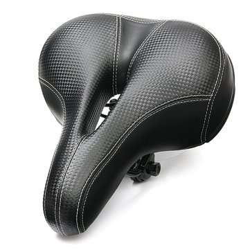 Bicycle Cycling Big Bum Saddle MTB Bike Seat Wide Soft Pad Comfort Road Bike Cushion Mountain Bike S