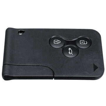 Car Remote Card Smart Key Shell Case Cover For Renault Megane Scenic Clio 3BTN