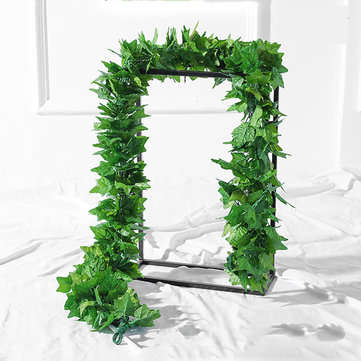 10Pcs Artificial Trailing Ivy Vine Leaf Ferns Greenery Garland Plants Foliage Flowers Decorations