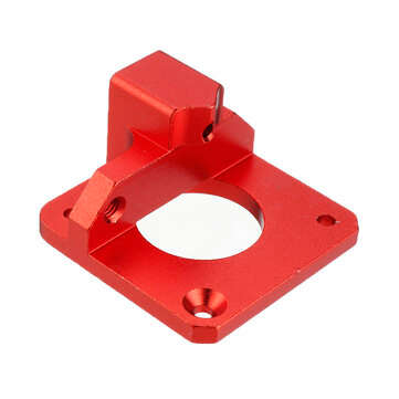 Dual Gear Pulley Dual Drive Extruder Kit + 3Pcs MK8 1.75/0.4MM Brass Nozzle Accessories Kit for 3D P