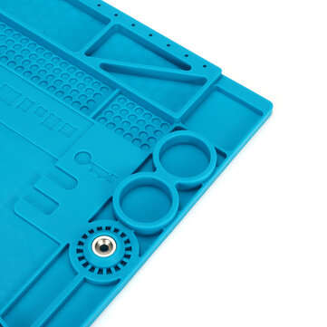 Silicone Electronic Repair Mat Magnetic Soldering Mat Heat Insulation Pad Silicon Soldering Mat