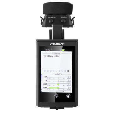 Flysky FS NB4 TR4 2.4G 4CH Noble Radio Transmitter w/ HVGA 3.5" TFT Color Screen for RC Car Boat Mod