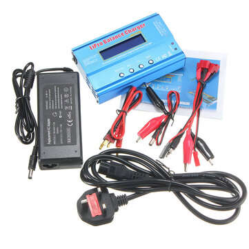 iMAX B6 80W 6A Lipo Battery Balance Charger with Power Supply Adapter (PLUG: UKPLUG)