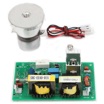 AC220V Power Driver Board + 100W 28KHz Ultrasonic Cleaning Transducer Cleaner