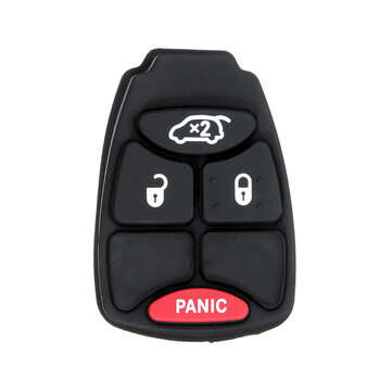 Replacement 4 Buttons Remote Key Fob Case Shell Blade For Jeep Liberty 2005-2007