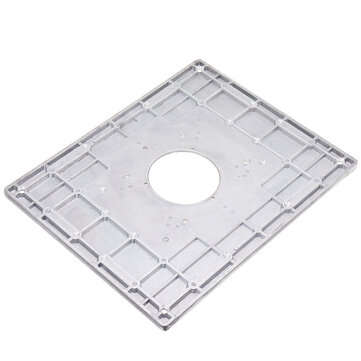 Drillpro 300x235x95mm Aluminum Router Table Insert Plate Woodworking Trimming Machine Flip Panel for