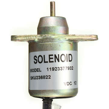 Diesel Fuel Shut Off Stop Solenoid 11923377932 For Yanmar John Deere Tractor