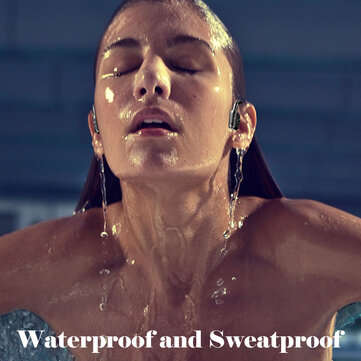 New 2020 Painless Bone Conduction Earphone bluetooth 5.1 Headset Sweatproof Open-Ear Headphones with