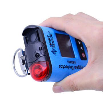 AS8801 Oxygen Gas Monitor Oxygen Gas Detector 0~30% VOL Oxygen Leak Location Determine Digital O2 Co
