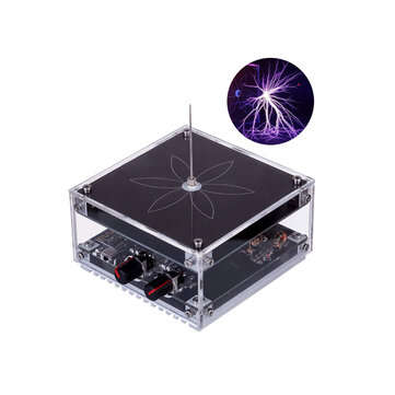 BNC Tesla High-frequency Electric ARC Music Tesla Coil with 48V 2A Power Supply