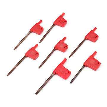 Drillpro Upgrade 21pcs 12mm Turning Tool Holder Lathe Boring Bar+Carbide Insert+Wrench Set