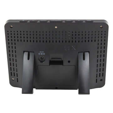 FanJu Indoor Outdoor Wireless Weather Station Thermometer Hygrometer Forecast Air Pressure Time Disp