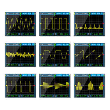 MUSTOOL MDS120M Professional Digital Oscilloscope 120MHz Analog Bandwidth 500MS/s Sampling Rate 320x