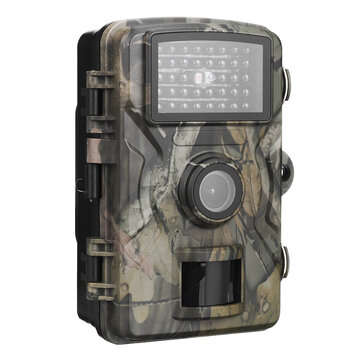 DL001 16MP 1080P HD 2 inch Screen Hunting Camera IR Night Vision Waterproof Scouting Camera Monitori