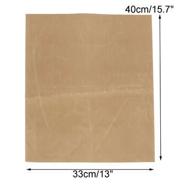 3Pcs 33x40cm Non-Stick Heat Press Transfer PTFE Teflon Film Sheet Plate Baking Mat