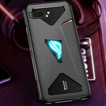 Bakeey Shockproof Soft Silicone Protective Case For ASUS ROG Phone 2 (COLOR.: BLACK)