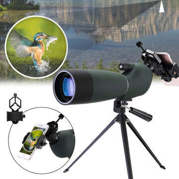 LUXUN 25-75X70  HD Waterproof BAK4 Optic Zoom Len Monocular Eyepiece Telescope