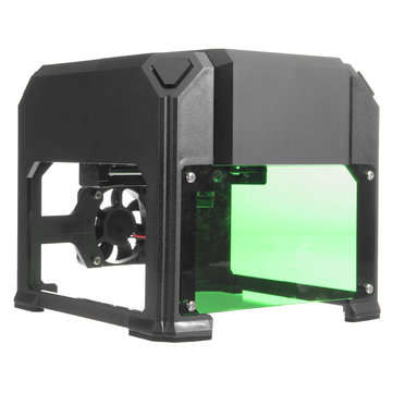 3000MW USB Laser Engraving Cutting Machine DIY Logo Printer CNC Engraver Desktop