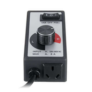 8A Fan Variable Speed Controller Router Electric Regulator Controls 220V-240V
