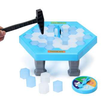 Icebreaker Penguin Trap Kids Puzzle Desktop Game Ice Cubes Block Family Fun Toys