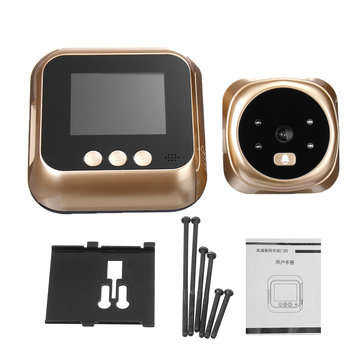 2.4in Smart  Wireless Video Doorbell IR LCD Visual Camera Record Security System