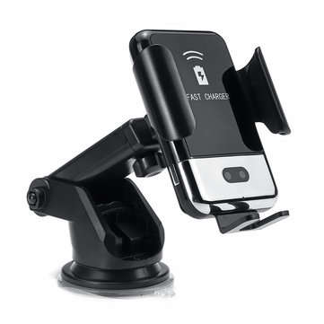 D2  Car Infrared Qi Wireless Charger Phone Holder