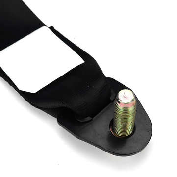 Universal 3 Point Retractable Car Safety Lap Inertia Seat Belt For Auto Cars