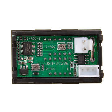 5pcs 0.56" DC 100V 50A Red+Red Dual LED Display Mini Digital Voltmeter Ammeter Panel Amp Volt Voltag