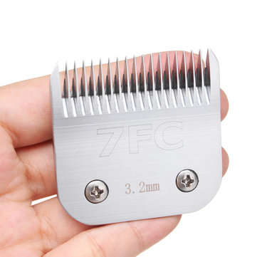 3.2mm No 7FC Carbon Steel Pet Clippers Blade Cutter Replacement For Andis 64121
