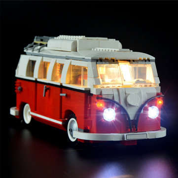 DIY LED Light Lighting Kit ONLY For LEGO 10220 Advanced Models VW T1 Camper Van