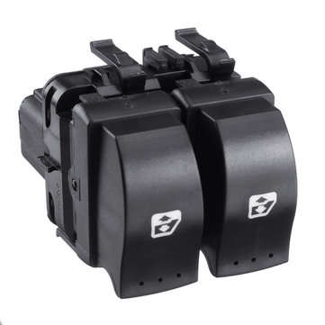 Electric Window Control Double Switch Button For Renault Clio II 1998-2014 8200060045