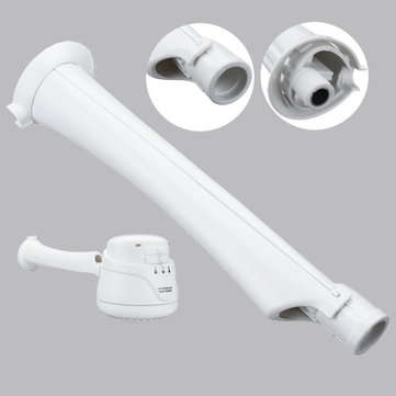 High Power Electric Shower Head 110V/220V Instant Water Heater 5.7ft Hose Bracket