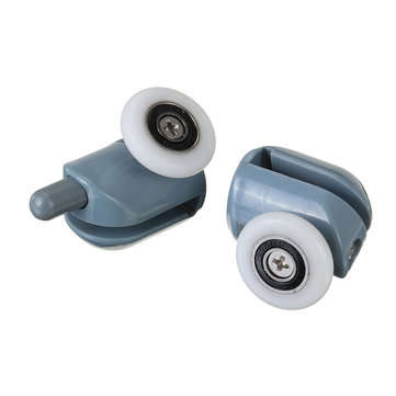 8PCS 25mm Top and Bottom Shower Door Rollers Wheels Runners Pulleys Replacement