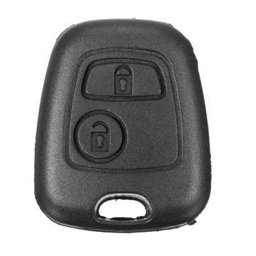 New 2 Button Smart Remote Key Fob Case Shell For Peugeot 106 107 206 207 307 405 406 806