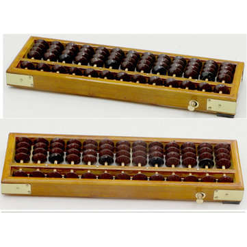 Wooden Frame Classic Ancient Calculator Abacus Soroban Plastics Bead Toy Develop Kid`s Mathematics