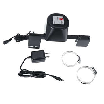 Smart WiFi Water Valve Controller Shutoff Home Automatic Detection Manipulator Black