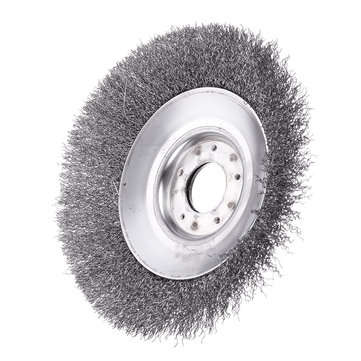 Drillpro 150mm Steel Wire Trimmer Head Derusting Weeding Wheel Grass Brush Cutter Dust Removal Weedi