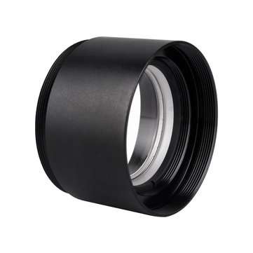 WD165 0.5X Stereo Microscope Auxiliary Objective Lens Barlow Lens with Mounting Thread