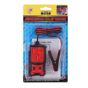Universal 12V Relay Tester Electronic Testing Tool For Car Auto Battery Checker 4 PIN 5 PIN Diagnost