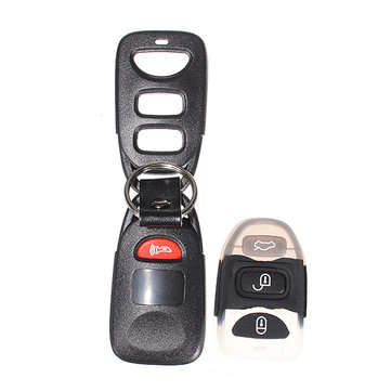 3 Buttons 1 Panic Remote Key Shell for HYUNDAI Elantra Sonata Fe