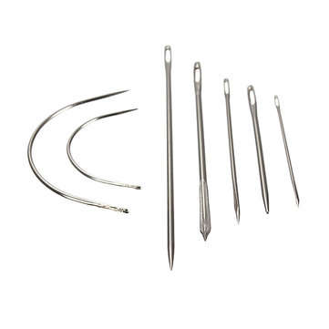 7Pcs Hand Repair Sewing Needles Patching Tool