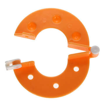 Essential Pom Pom Maker Fluff Ball Weaver Needle Craft Tool Kit