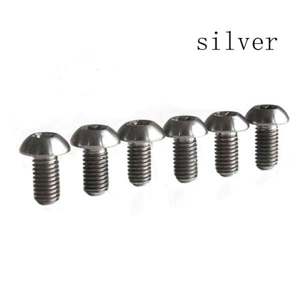 Bicycle Titanium Alloy Screw Bolt M510mm for Bike Brake Disc 5 Color