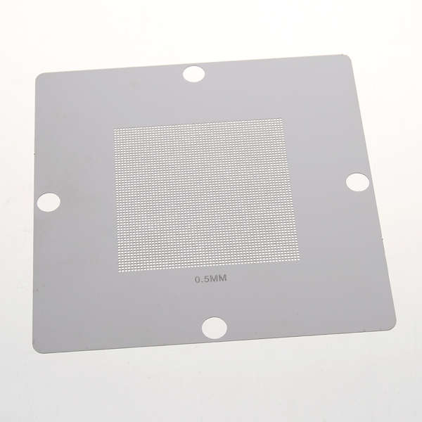 10 Pcs 90 X 90 Mm Bga Stencil Kit For Laptop Universal Reballing