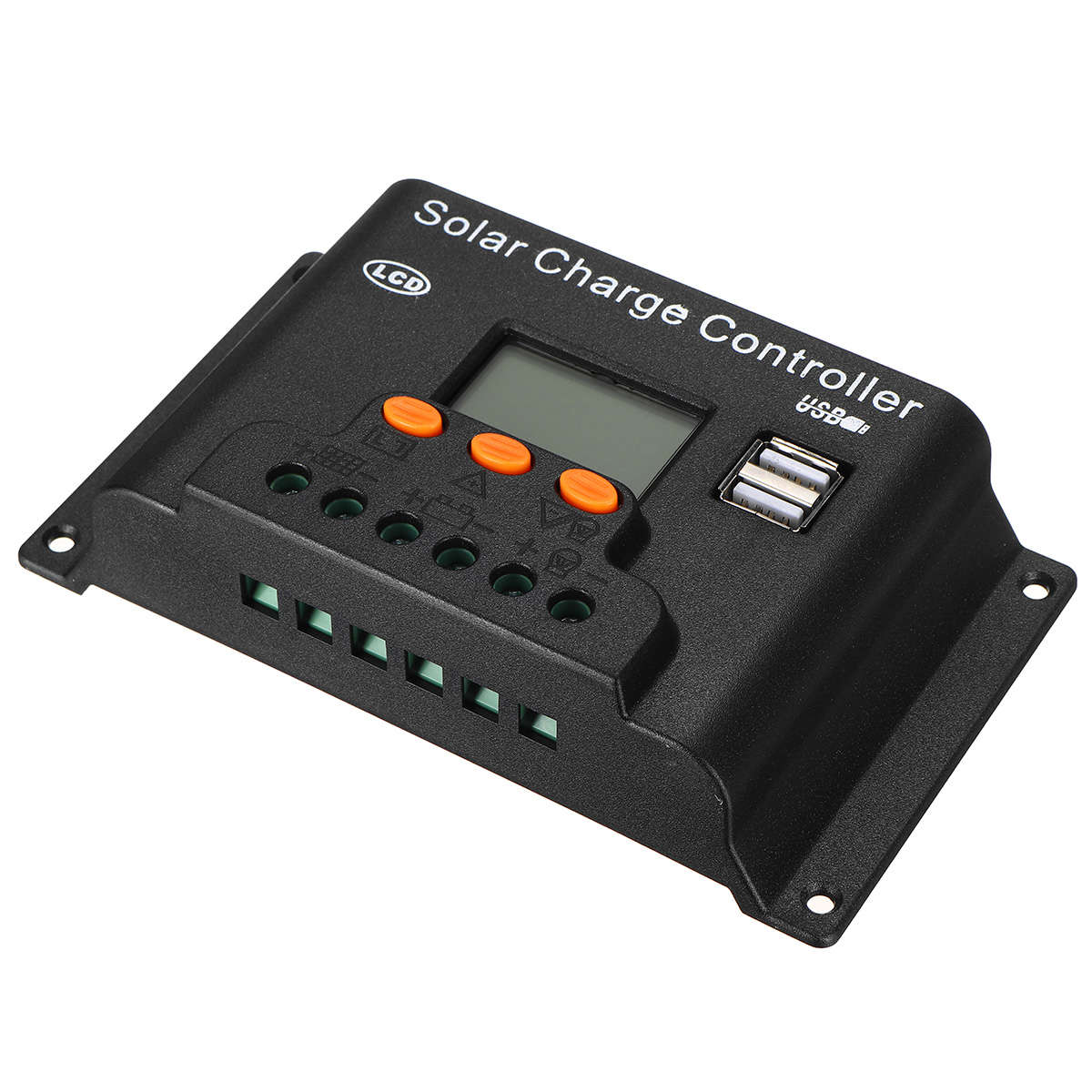 10/20/30/40/50/60A 12v/24v Adjust PWN Solar Battery Charge Controller for Solar Panel (Current 60A)