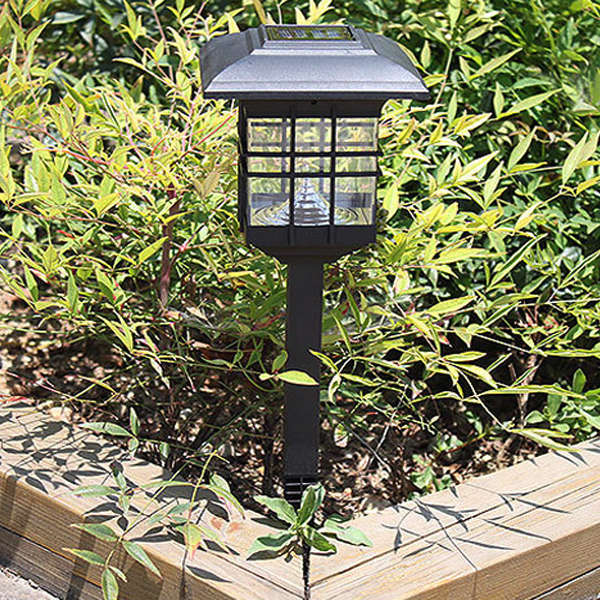 New Solar Power 3 White LED Waterproof Light Garden Lawn Landscape Decoration Lamp