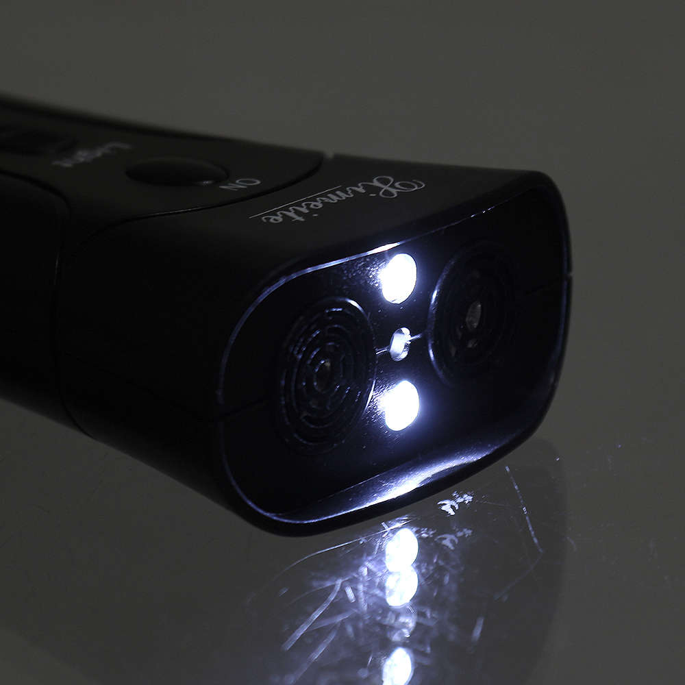 MT-651 Ultrasonic Dog Repeller With Infrared Laser Light Double Ultrasonic Horn Long Distance Electr