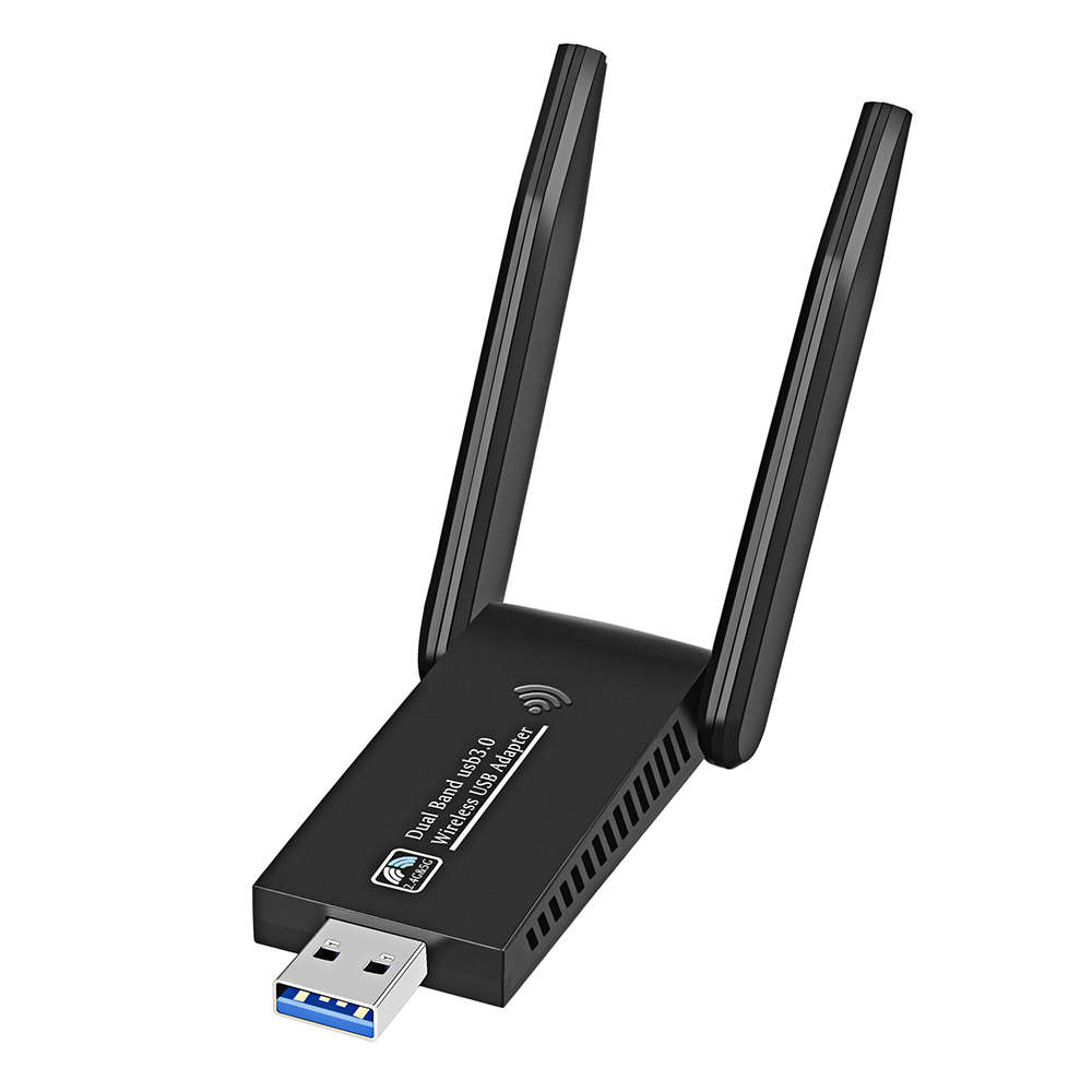 1300Mbps Usb3.0 Wifi Adapter 802.11Ac Dual Band  2* 5Dbi Antenna Wireless Network Card Wifi Dongle T